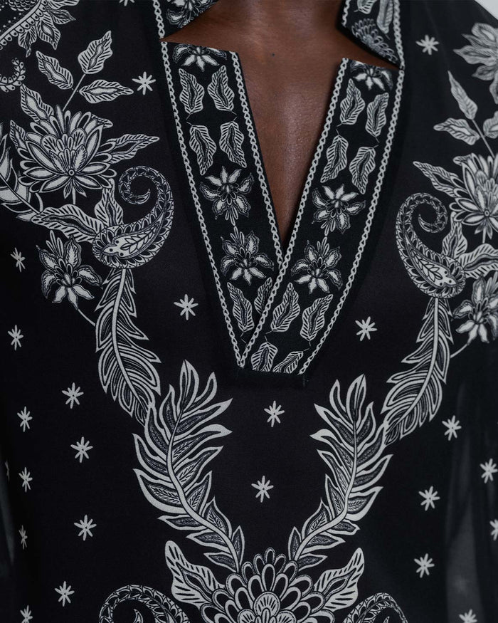 Signature Star Neck Shirt
