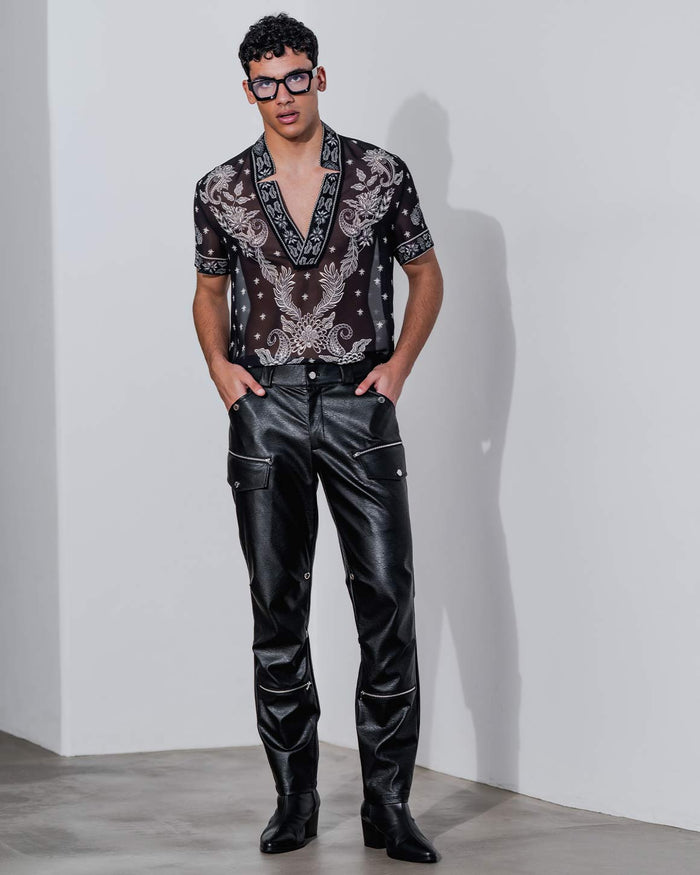 Signature Star Neck Shirt