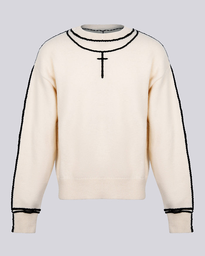 Cross Oversized Sweater
