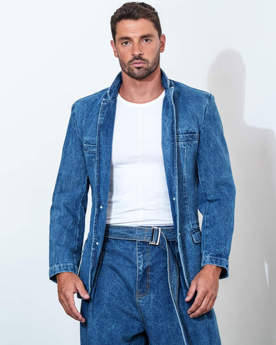 Walker Cropped Sleeve Jacket