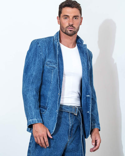 Walker Cropped Sleeve Jacket