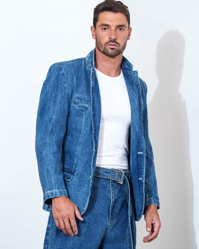 Walker Cropped Sleeve Jacket