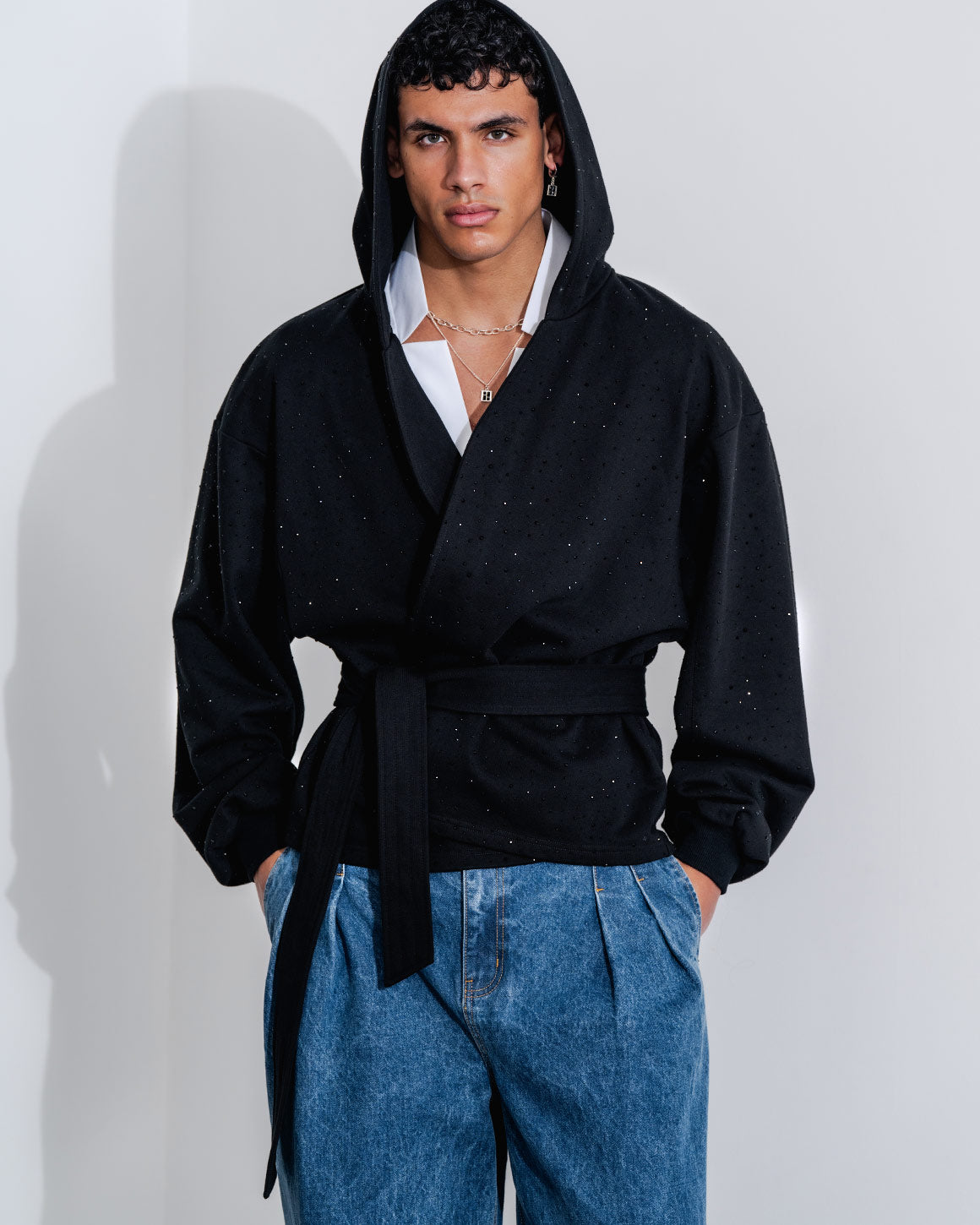 Kai Rhinestone Cardigan – ORTTU