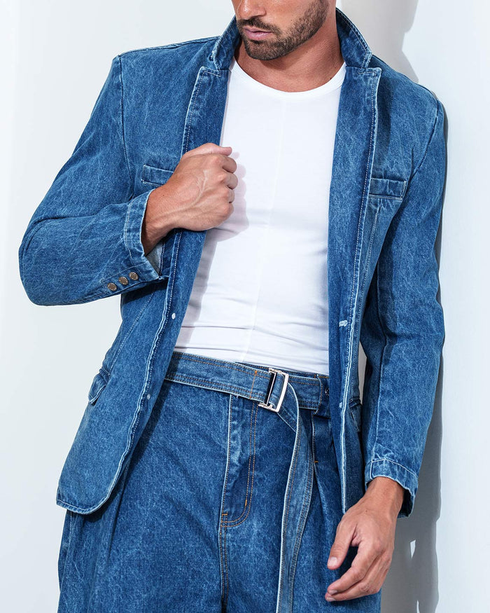 Walker Cropped Sleeve Jacket
