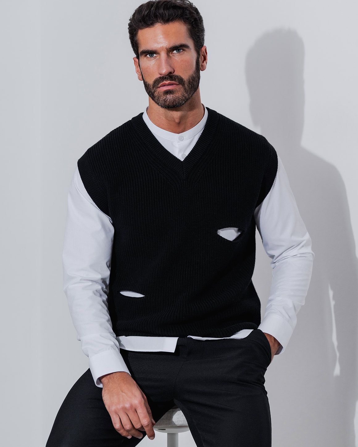 Isaac Knitted Vest – ORTTU