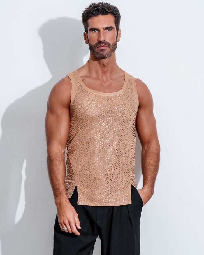 Alejandro Rhinestone Tanktop