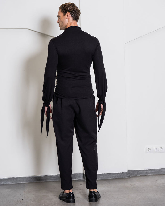 Dante Top in black, back
