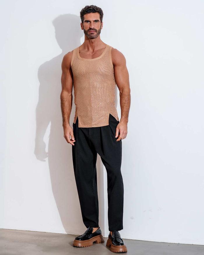 Alejandro Rhinestone Tanktop