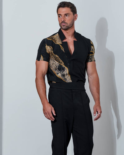 Star Neck Shirt Couture