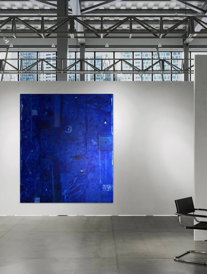 Two Silent Guardians in Deep Blue