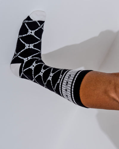 Monogram Socks Black