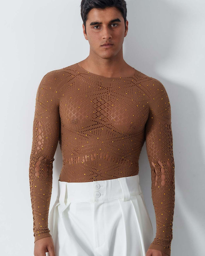 Tyler Rhinestone Top