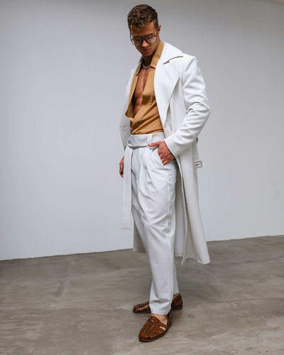 Roberto Pants Grey Striped