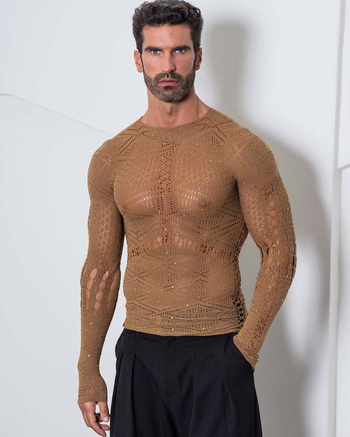 Tyler Rhinestone Top