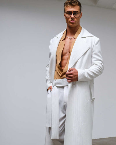 Seville Jacket Grey Striped