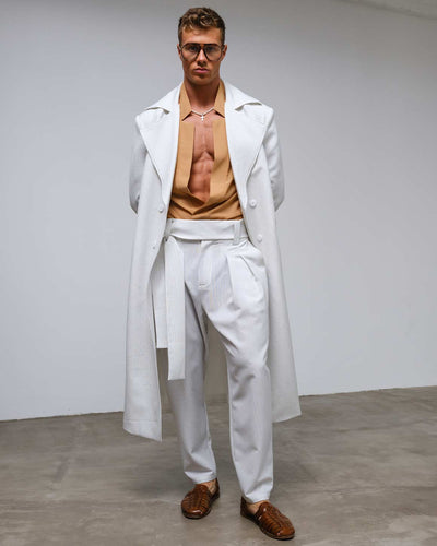 Seville Jacket Grey Striped
