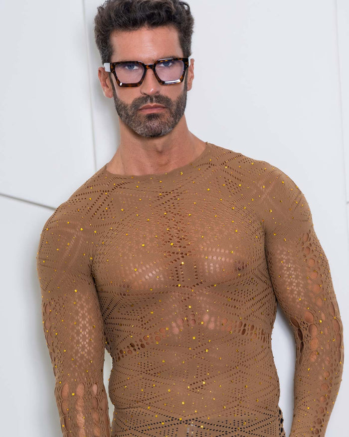 Tyler Rhinestone Top