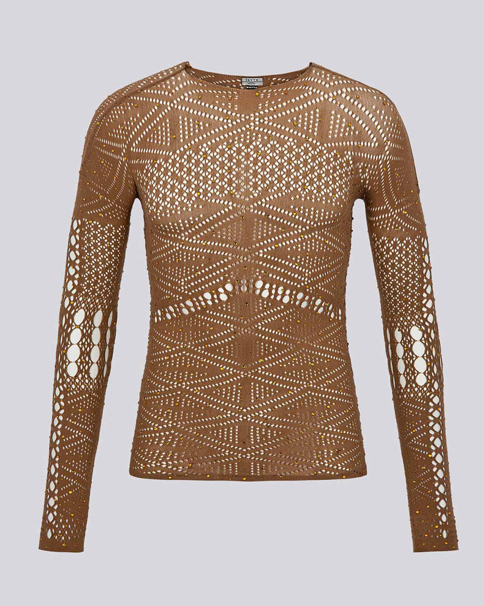 Tyler Rhinestone Top