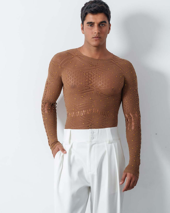 Tyler Rhinestone Top