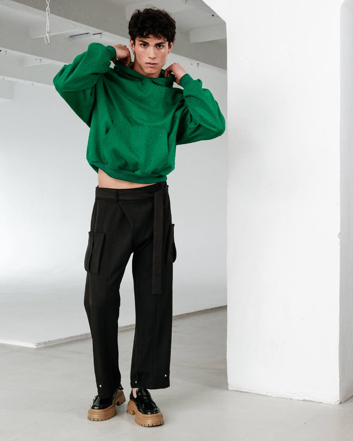 Marius Rhinestone Hoodie