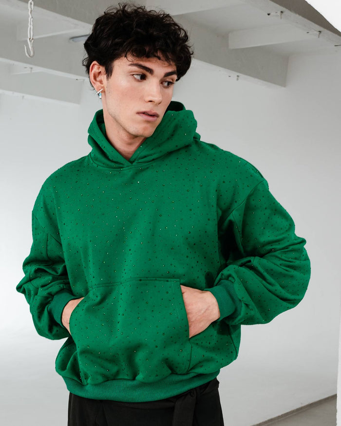 Marius Rhinestone Hoodie