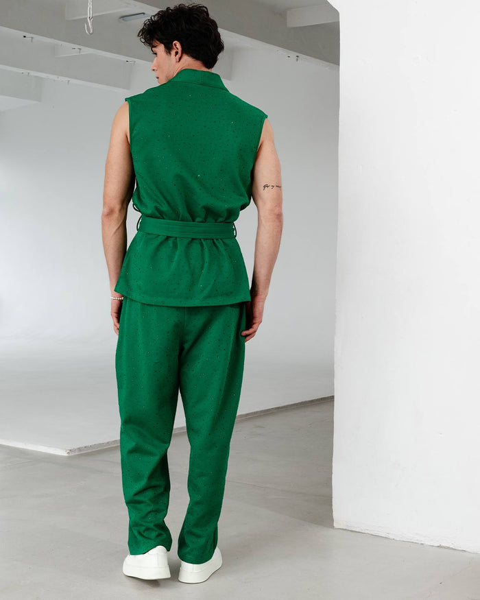 Marius Rhinestone Pants