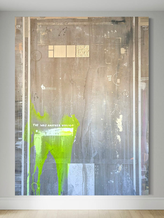 Project #02 - Concrete Taupe / Acid Lime