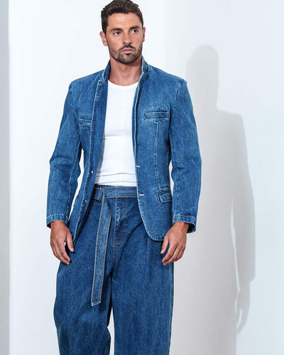Walker Cropped Sleeve Jacket