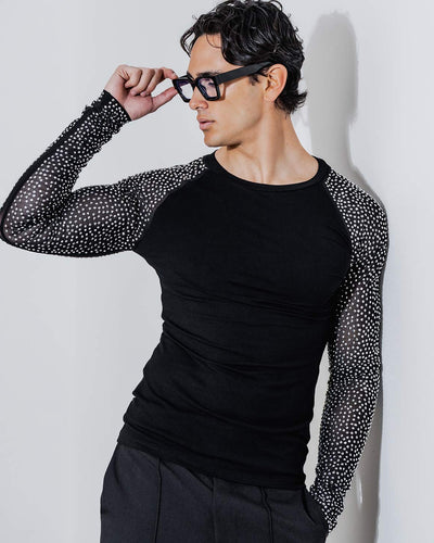 Diamond Sleeve Top