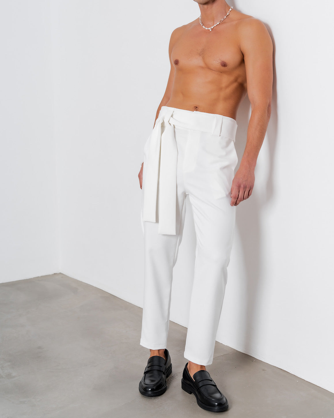 BRUNELLOCUCINELLIアビエイターパンツ　オフホワイト 46 Brunello Pants – ORTTU