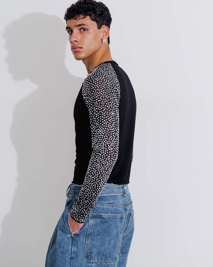 Diamond Sleeve Top
