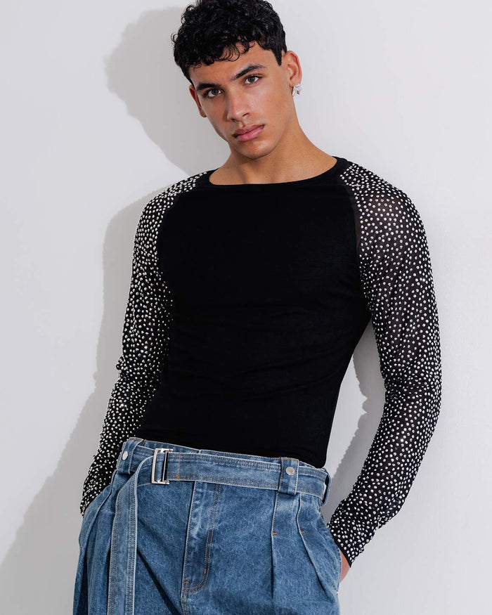 Diamond Sleeve Top