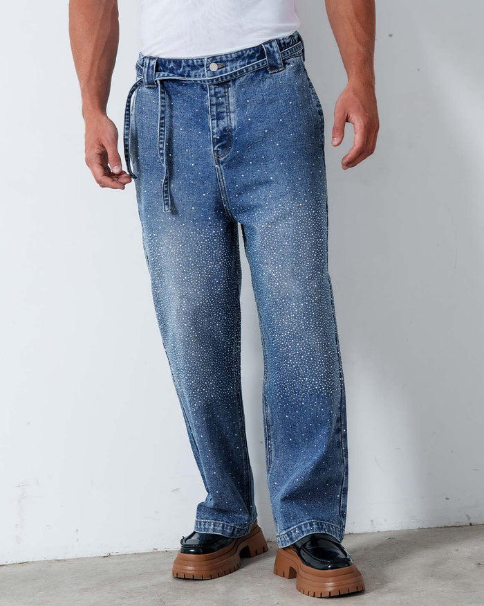 Naxos Rhinestone Jeans