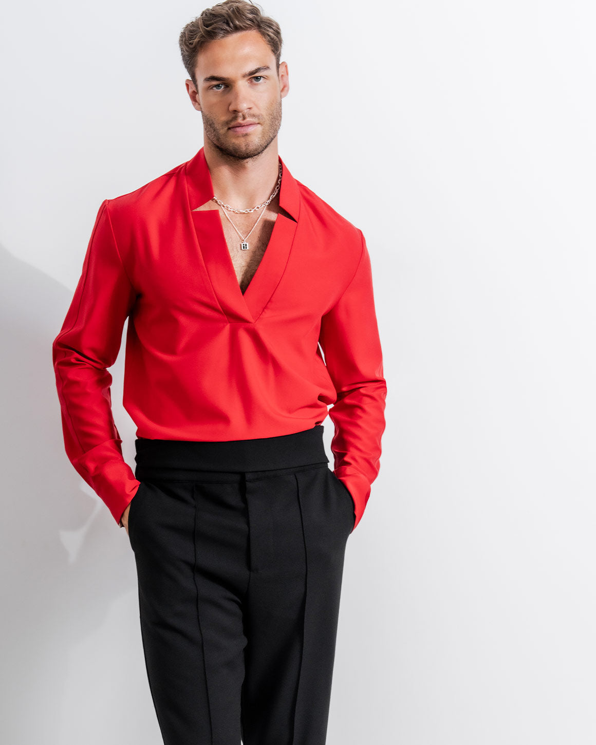 Star Neck Shirt Long Sleeve – ORTTU