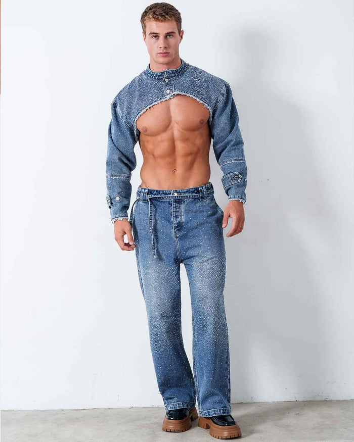 Naxos Rhinestone Jeans