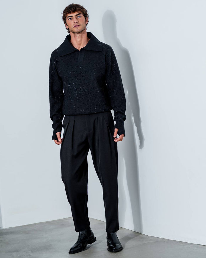 Vasco Rhinestone Sweater