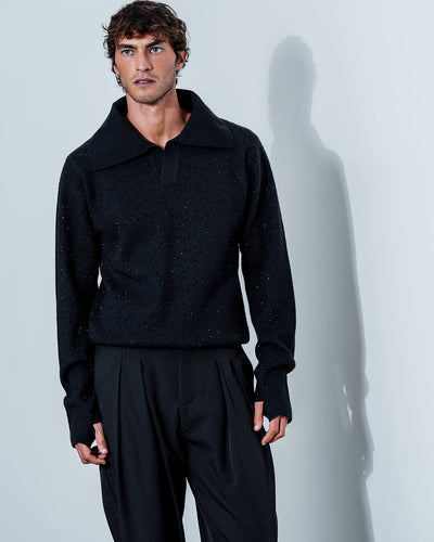 Vasco Rhinestone Sweater