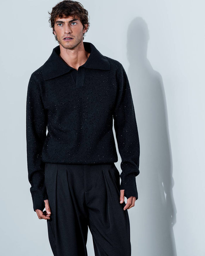 Vasco Rhinestone Sweater