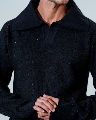 Vasco Rhinestone Sweater