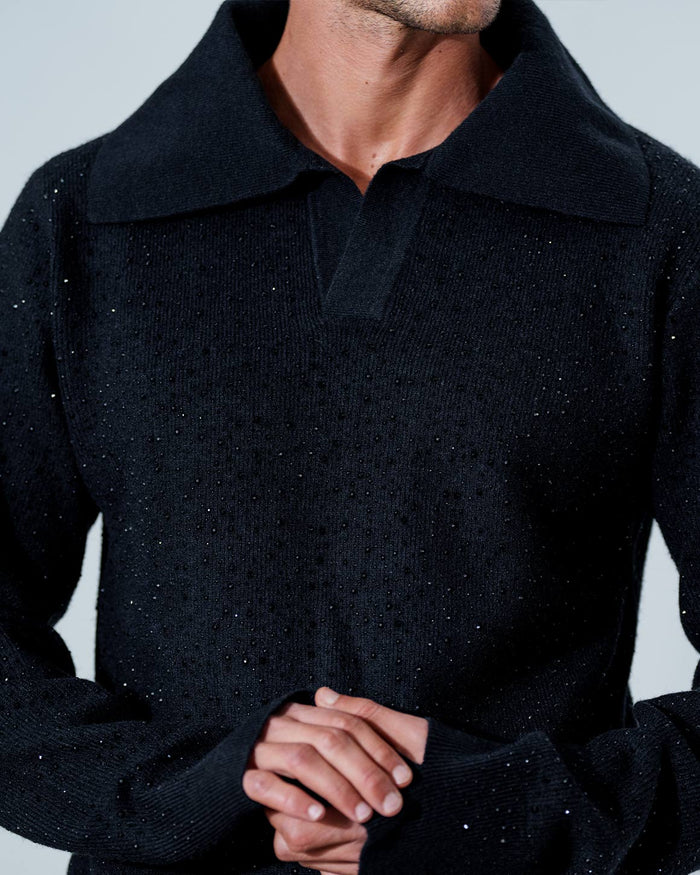 Vasco Rhinestone Sweater