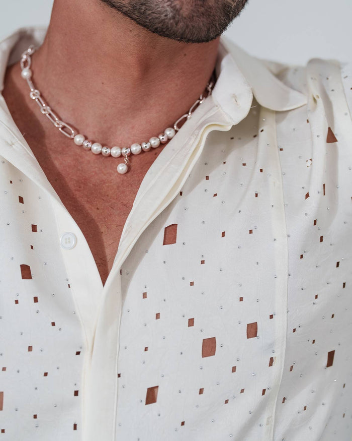 Stefano Rhinestone Shirt
