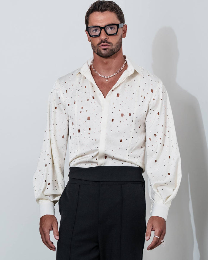 Stefano Rhinestone Shirt