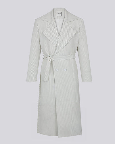 Seville Jacket Grey Striped