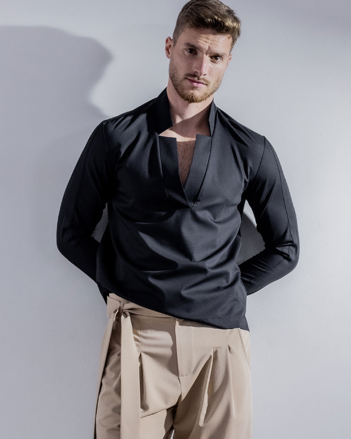 Star Neck Shirt Long Sleeve – ORTTU