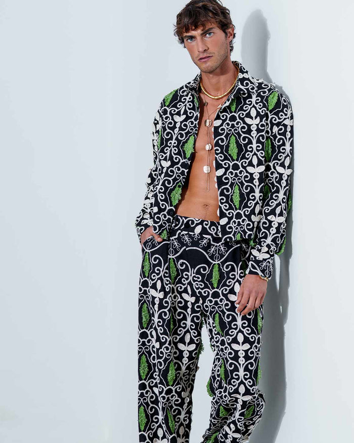 Elias Embroidery Shirt