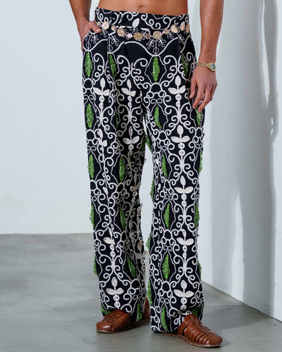 Elias Embroidery Pants