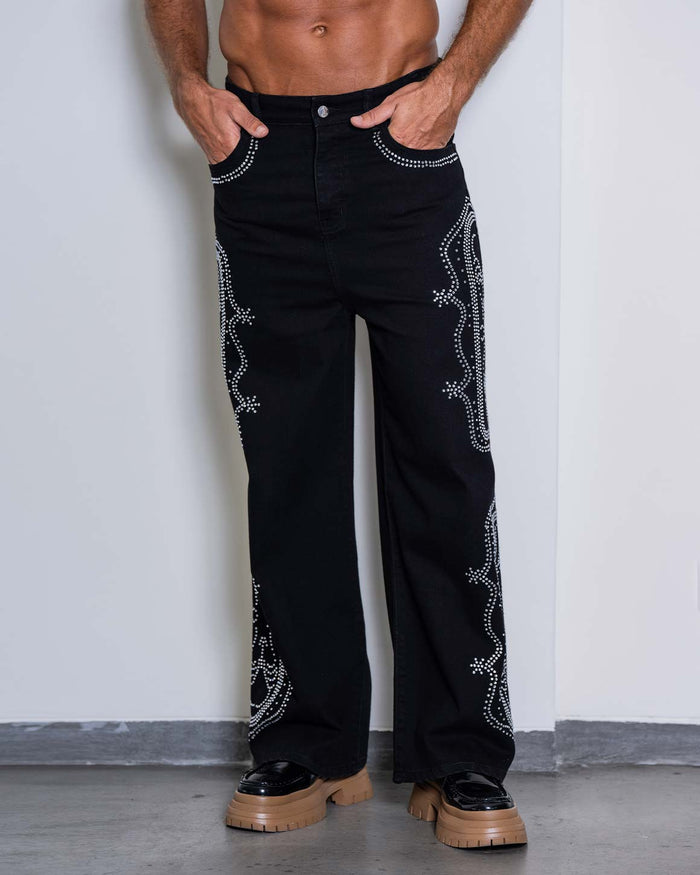 Jace Rhinestone Jeans