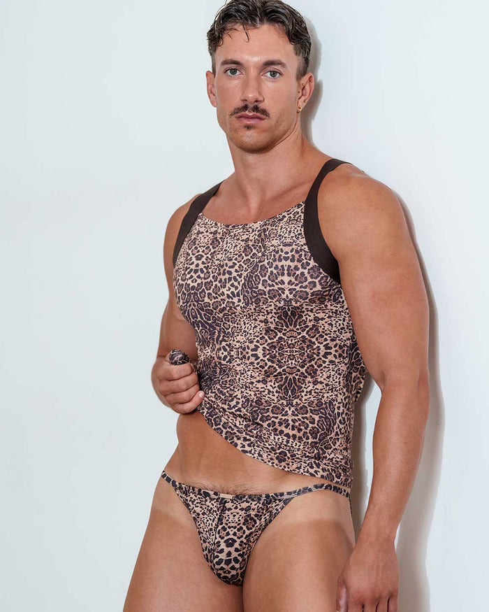 Nero Leopard Tanktop