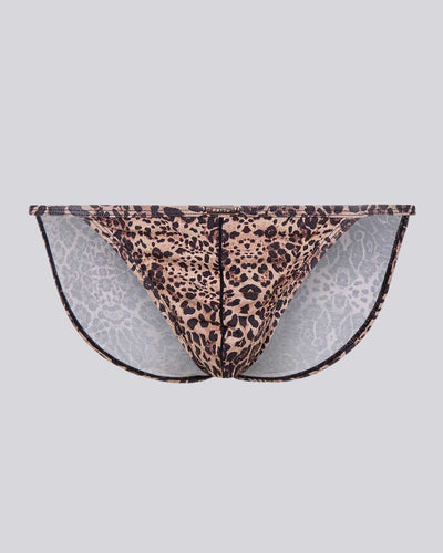 Liam Strap Leopard Briefs