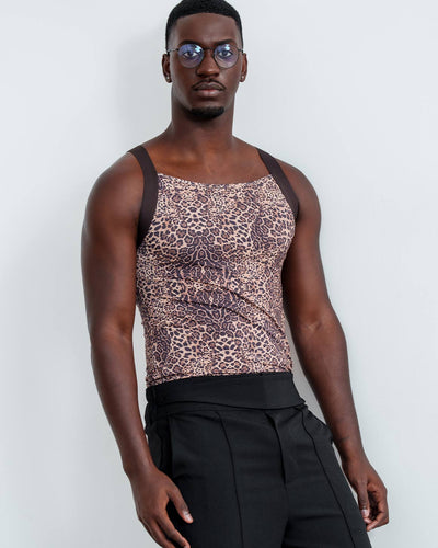 Nero Leopard Tanktop